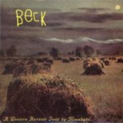 Beck : A Western Harvest Field By Moonlight